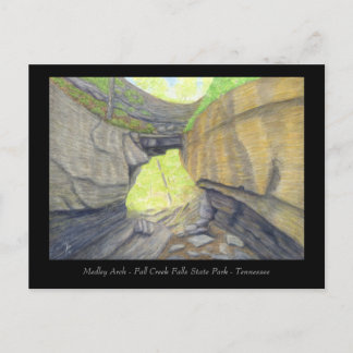 Medley Arch Natural Bridge - Appalachian Art Card