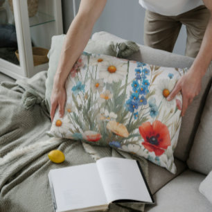 Medley of Flowers 🌷 Lumbar Cushion