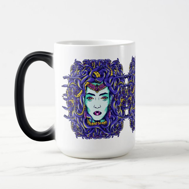 Medusa #01 magic mug (Left)