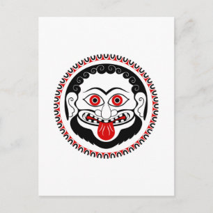 medusa 3.jpg postcard
