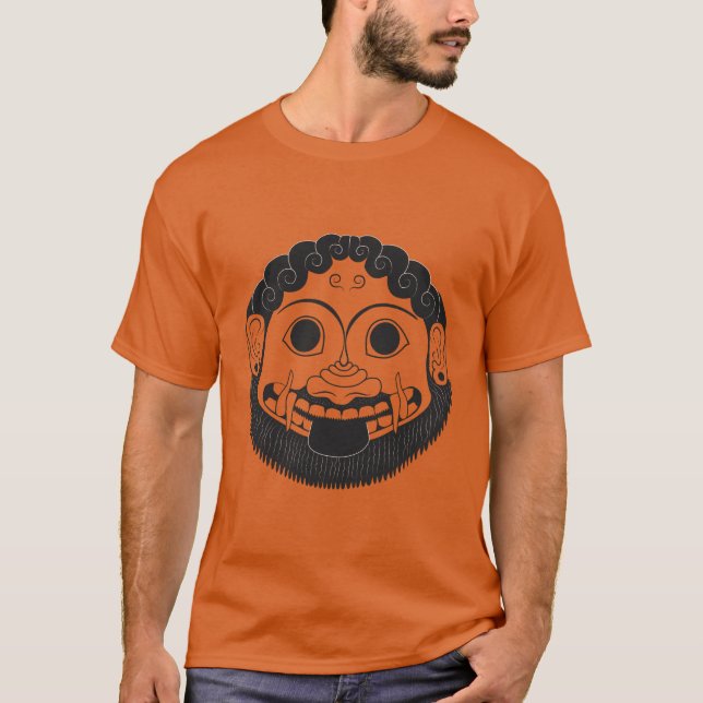Medusa Apotropaic Ancient Greek Art T-Shirt (Front)