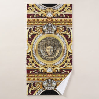 Medusa Baroque Gift / Guest Bath Towel Set