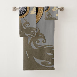 Medusa Bath Towel Set
