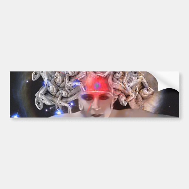 Medusa Bumper Sticker (Front)