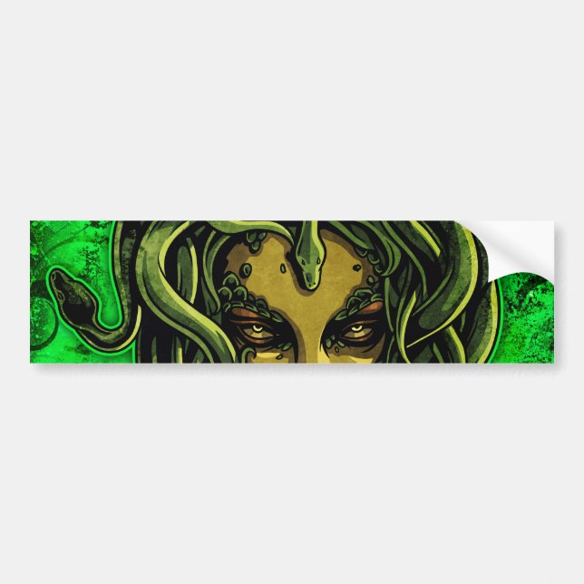 Medusa Bumper Sticker (Front)