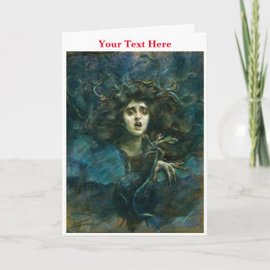 Medusa by Alice Pike Barney Thank You Card