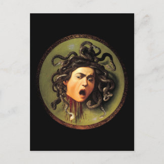 Medusa, Caravaggio Postcard
