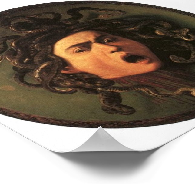 Medusa - Caravaggio Poster (Corner)
