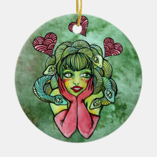Medusa                                             ceramic tree decoration