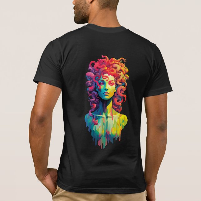 Medusa Colourful T-Shirt (Back)