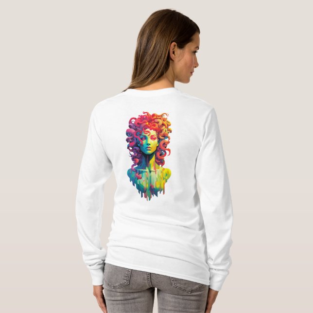 Medusa Colourful T-Shirt (Back Full)
