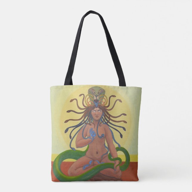 Medusa Custom All-Over-Print Tote Bag (Back)