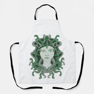 Medusa Gorgo Snake Gorgon Monster Greek Mythology Apron