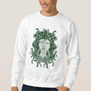 Medusa Gorgo Snake Gorgon Monster Greek Mythology Sweatshirt