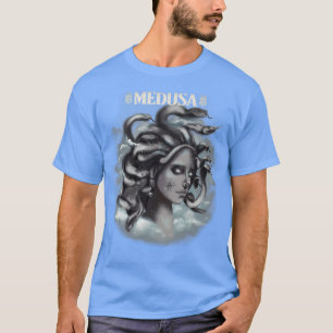 Medusa Gorgon Greek Mythology Monster Illustration T-Shirt