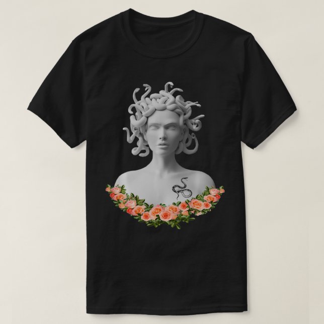 Medusa Gorgon Greek Mythology  T-Shirt (Design Front)