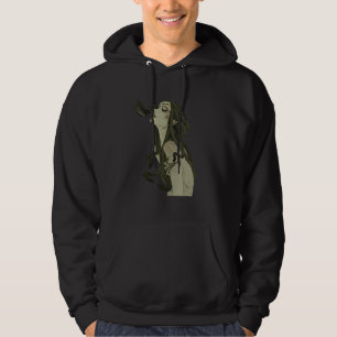 Medusa Gorgon Snake Head Greek Mythology Ancient M Hoodie