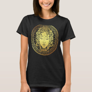Medusa Gorgon, Snake Head, Greek Mythology Ancient T-Shirt