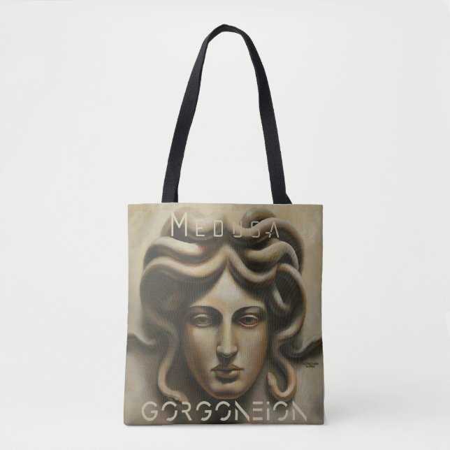 Medusa Gorgoneion Tote Bag (Front)