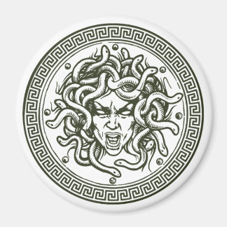 Medusa Greek  Mythology Creature Magnet