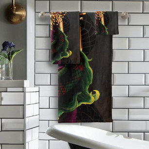 Medusa Greek Mythology Snake Gorgon Bath Towel Set