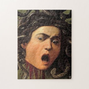 Medusa Head By Caravaggio Jigsaw Puzzle