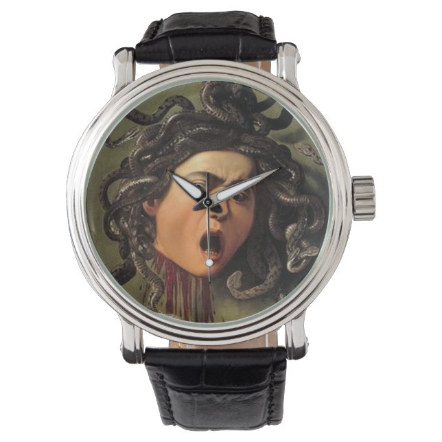 Medusa Head By Caravaggio Watch (Front)