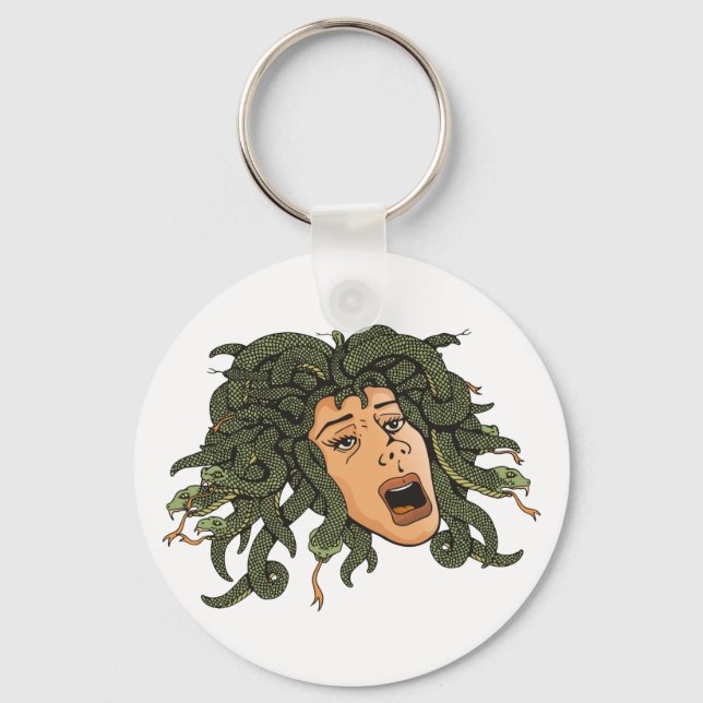 Medusa Head Key Ring (Front)