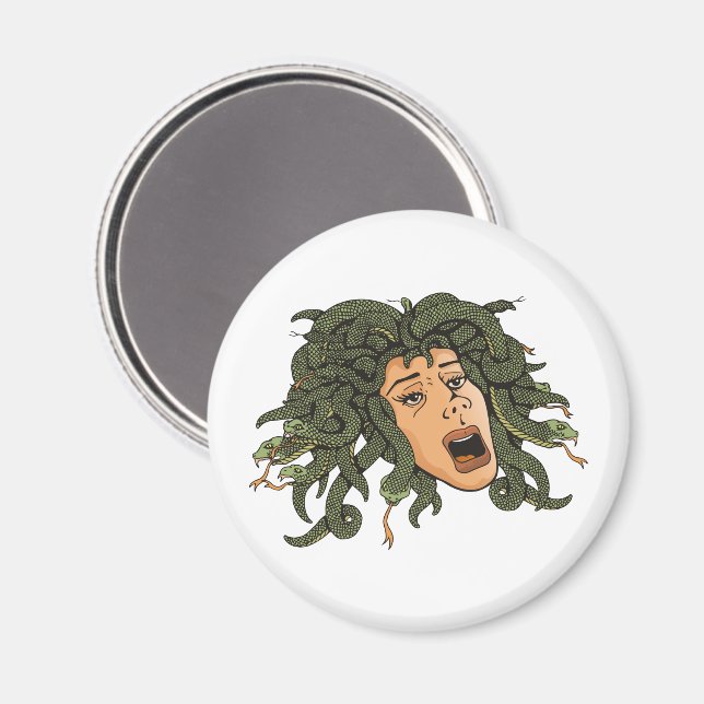 Medusa Head Magnet (Front/Back)