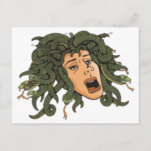 Medusa Head Postcard