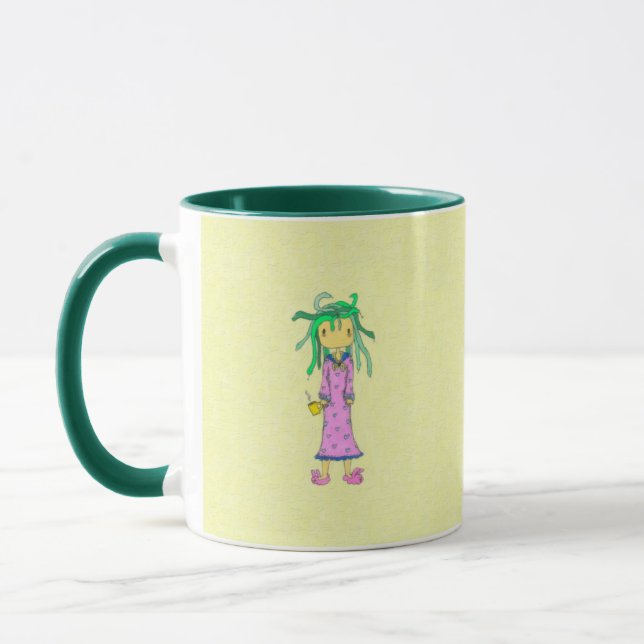 Medusa in the Morning Mug (Left)