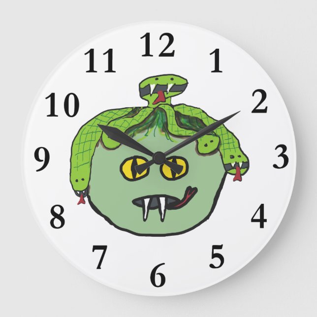 Medusa Large Clock (Front)