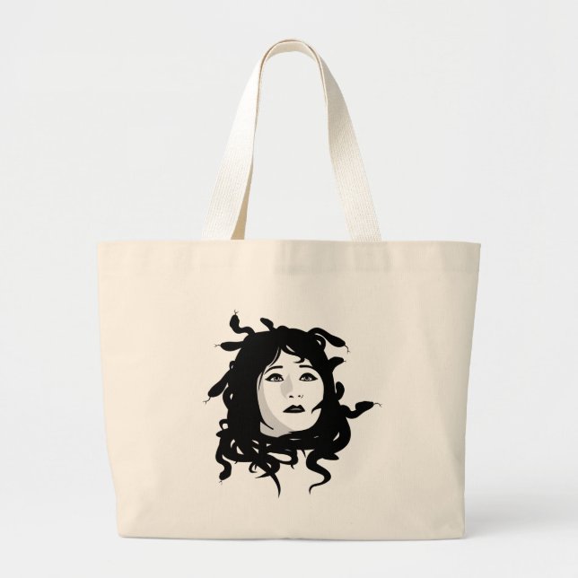 Medusa Large Tote Bag (Front)