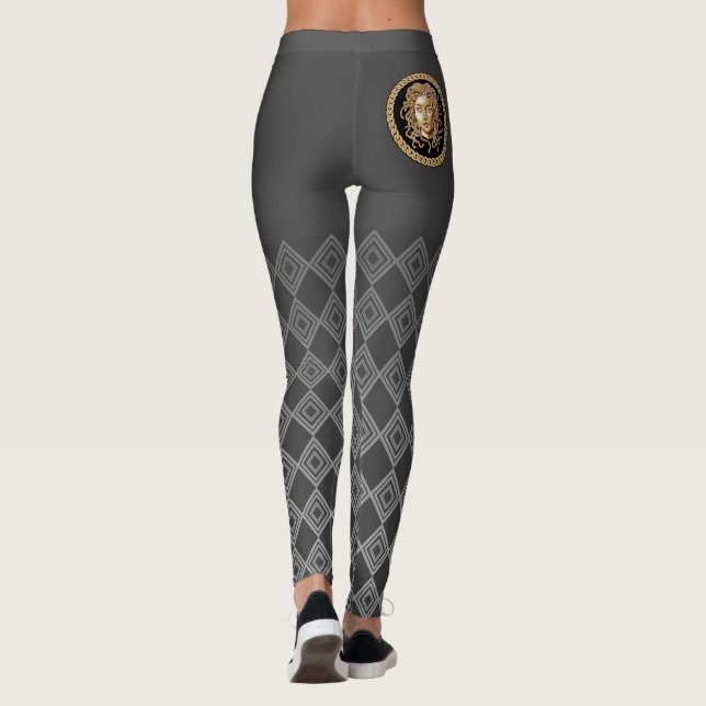Medusa Luxury Leggings (Back)