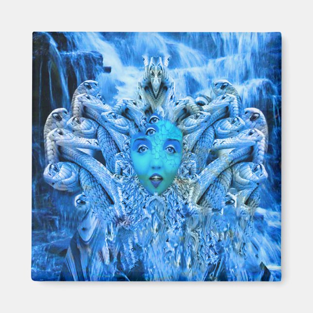 Medusa Metamorphosis Magnet (Front)