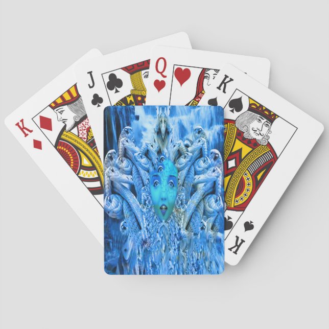 Medusa Metamorphosis Playing Cards (Back)