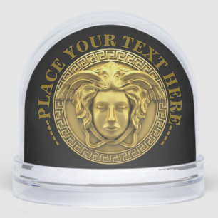 Medusa Personalized Greek Gorgon Keepsake Snowglobe