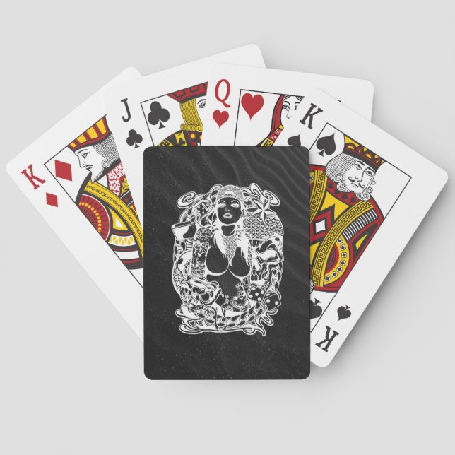 medusa playing card (Back)