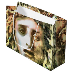 Medusa Portrait of a Gorgon Large Gift Bag