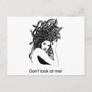 Medusa protected postcard