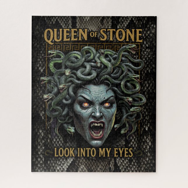 Medusa Queen of Stone Puzzle (Vertical)