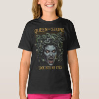 Medusa Queen of Stone Youth T-Shirt – Gothic Myth