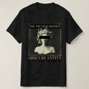 Medusa Redacted Graphic  T-Shirt