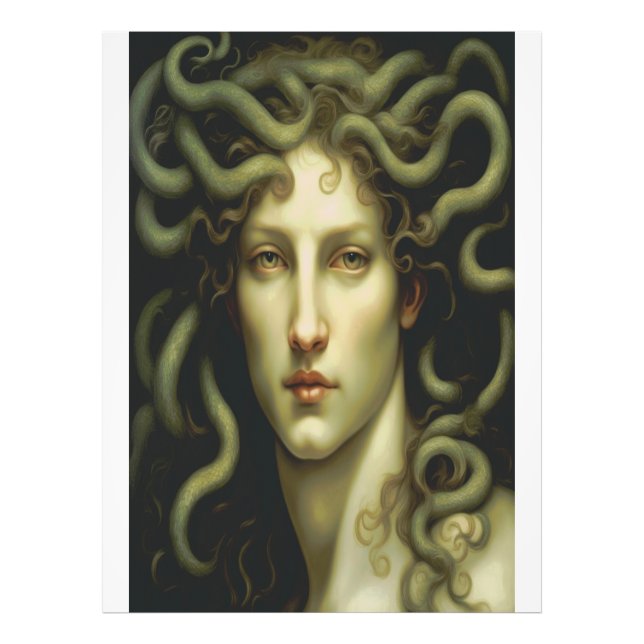 Medusa Renaissance Style Photo Print (Front)