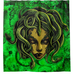 Medusa Shower Curtain