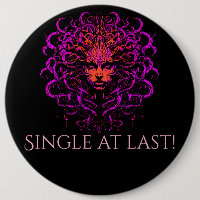 Medusa, single at last guest of honour pin