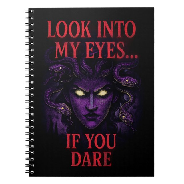 Medusa Spellbook Notebook (Front)