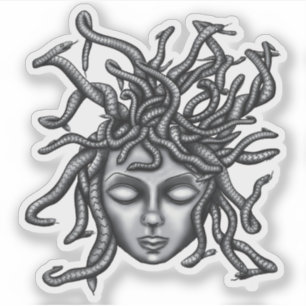 Medusa Statue, Greek Sculpture, Mythology
