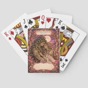 Medusa Wedding Guest Book Signing Deck Playing Cards