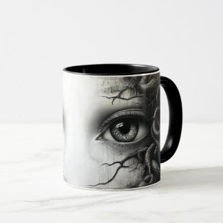 "Medusa's Gaze" Ceramic Cup